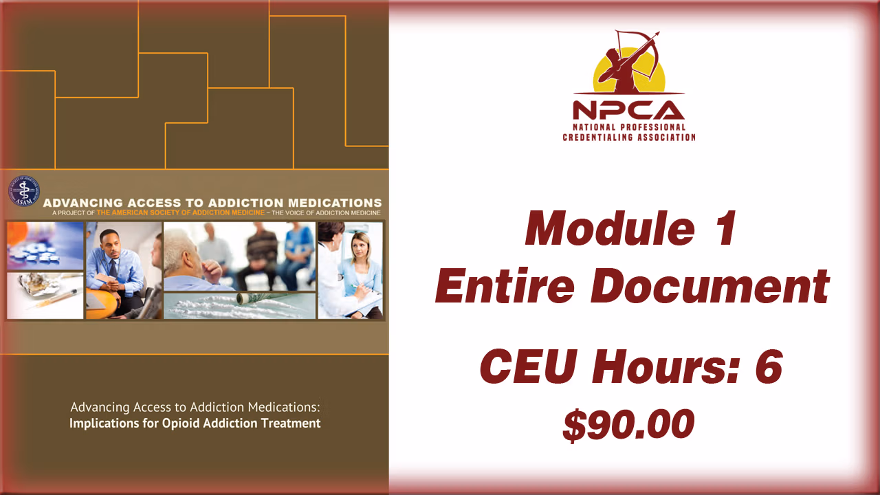 Advances in Addiction Medicine