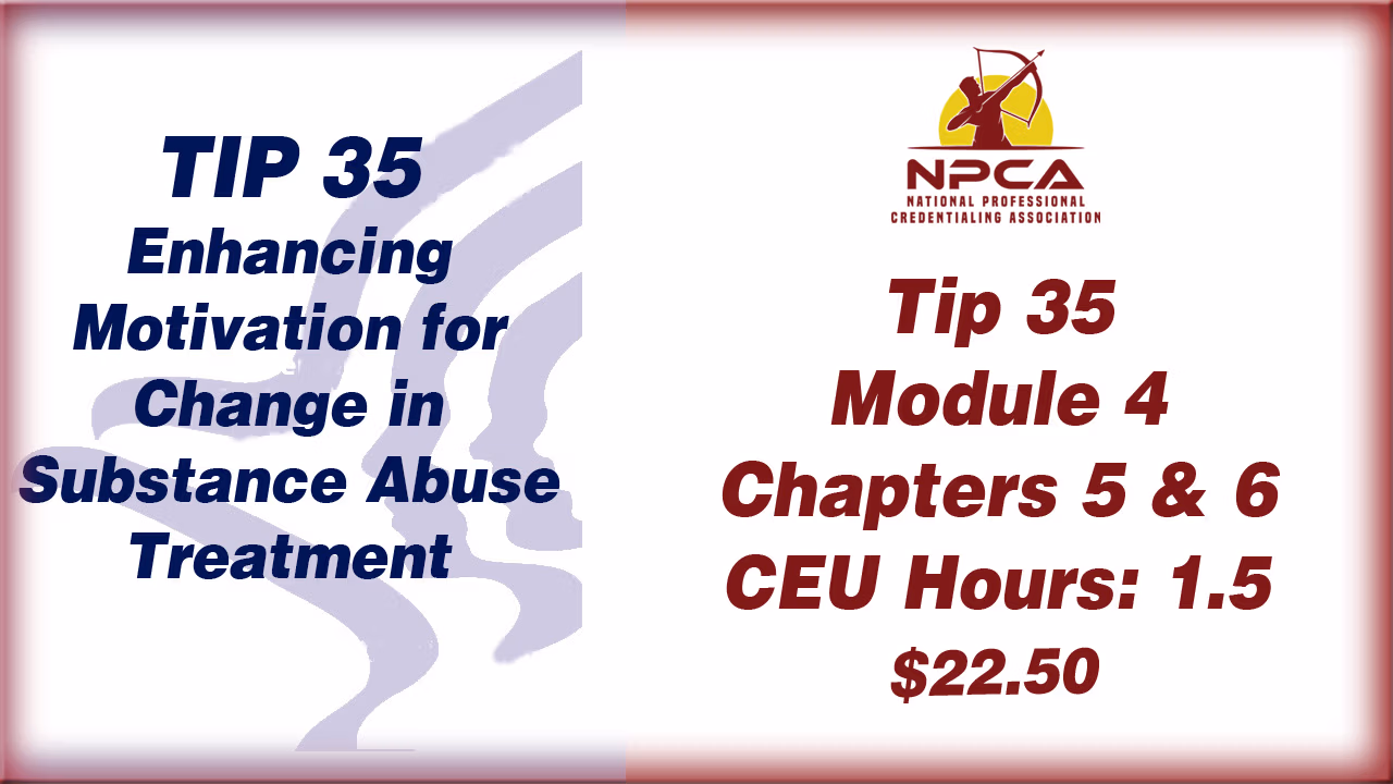 TIP 35 – Module 4