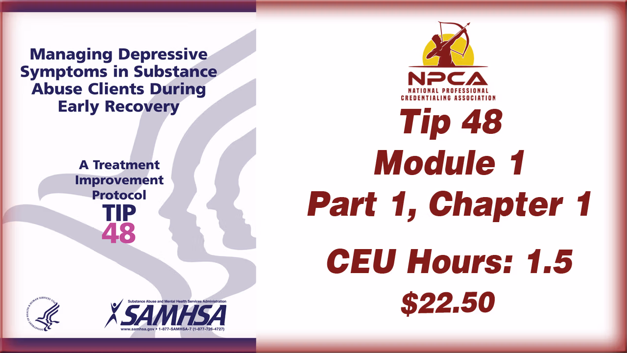TIP 48 – Module 1
