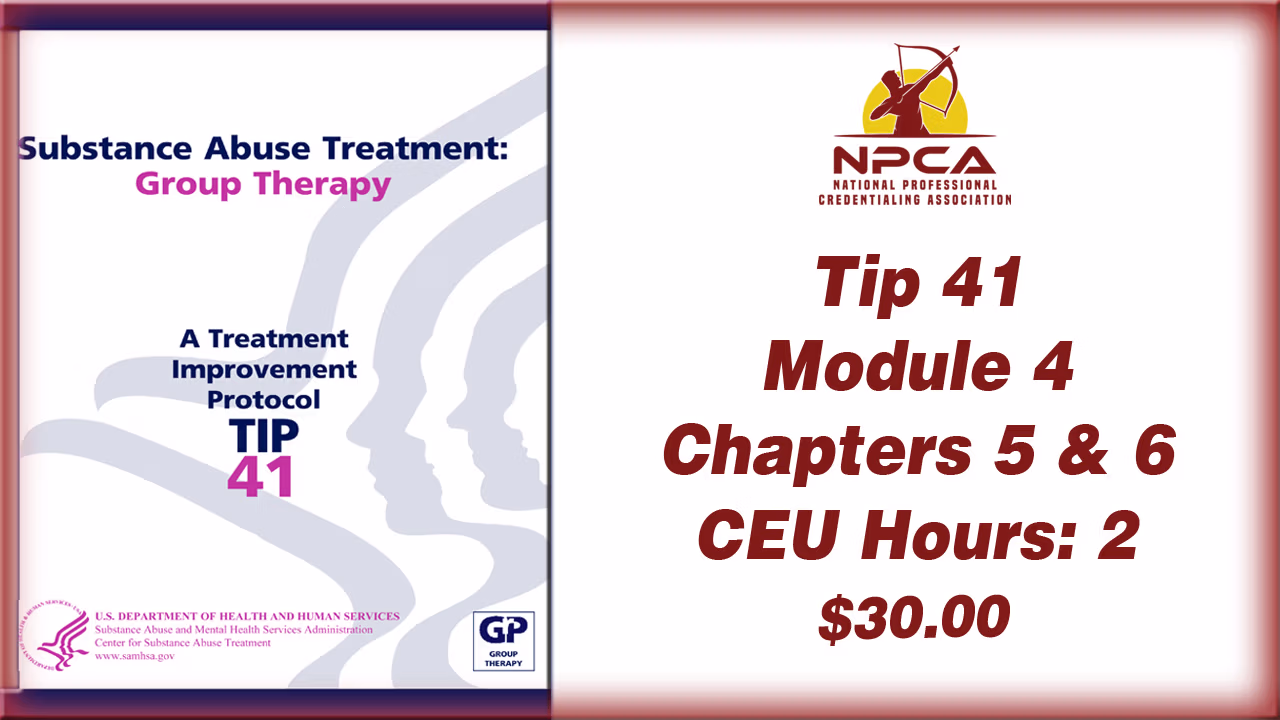 TIP 41 – Module 4