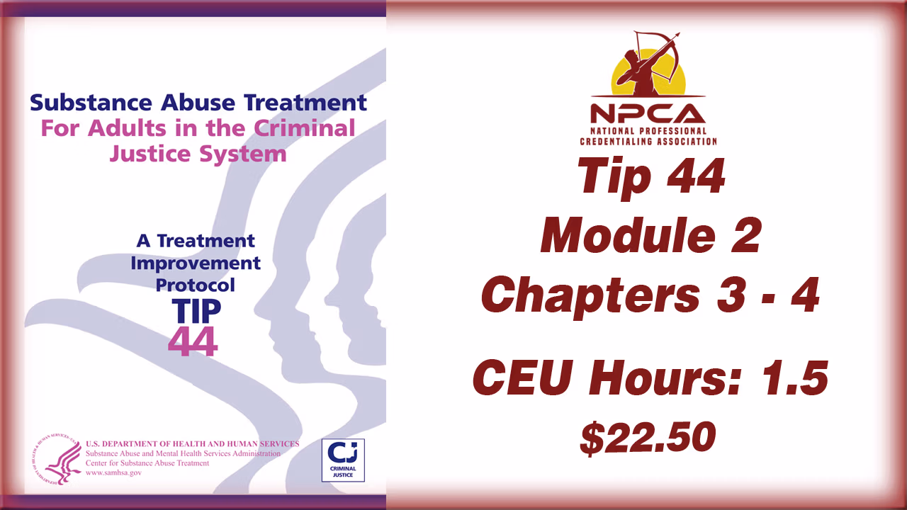 TIP 44 – Module 2