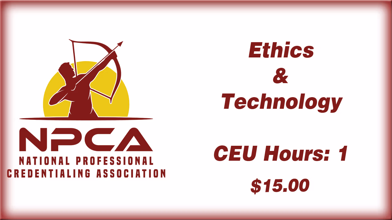 Ethics & Technology